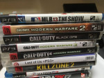 Sony playstation 3 slim (#1) 160 gig  controller and 12 games for sale