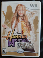 Wii game: Hannah Montana Spotlight World Tour, works perfectly