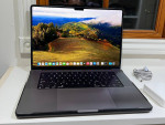 MacBook Pro M1 Max 16" 32GB 1TB model with AppleCare