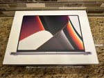MacBook Pro 16" 2021 M1 Max 10-Core CPU 32-Core GPU 64GB 4TB Applecare