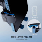 Phone Mount for Car Phone Holder [Military-Grade Suction & Stable Clip
