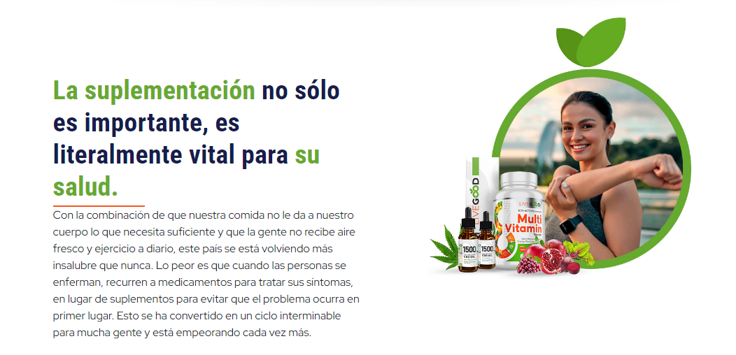 ¡Empieza una nueva vida, próspera y saludable con Livegood.!