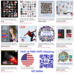 MLB Logo 30 Pc. Sticker Set. All Teams. FAST/FREE Shipping. Great Little League Team Gift !