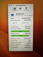 MacBook Pro 2017 13" 256gb NEW BATTERY - Space Gray