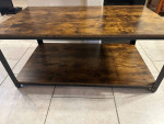 Industrial coffee table