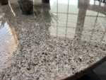 Granite Kitchen Table with 4/chairs