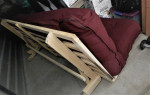 BEDWORKS, FULL, Futon Sofa Bed + Frame