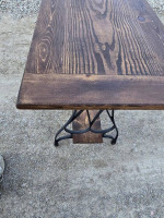 Wood/Metal sofa table Farmhouse-$0 Delivery