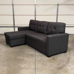 New Storage Couch / Sofa Bed Sectional with Chaise (Can Deliver)