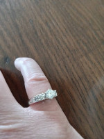 14K Diamond Engagement Ring