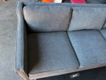 West Elm Hamilton  sofa 81' salt pepper