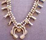 SQUASH BLOSSOM NECKLACE