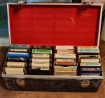 Eight track tapes