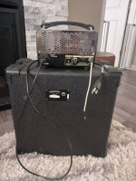 Bugera T5 Infinium Guitar Tube Amp Head+Crate GE-406R Guitar Cabinet