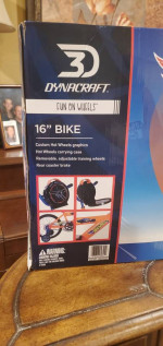 NEW 16" HOT WHEELS BIKE