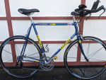 O’Brien road bike, 60cm, triathlon bars