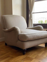 GREAT QUALITY Restoration Hardware Beige Armchair/Sofa