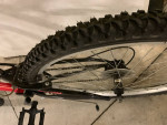 Mountain bike dual shock