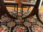 Mahagony dining room table+ 4 chairs