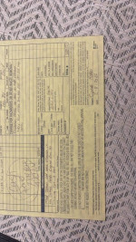 2016 Ford Fusion SE FWD service receipt, showing maintenance history and recent engine and transmission repairs.