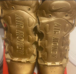 Nike gold Air Moneys