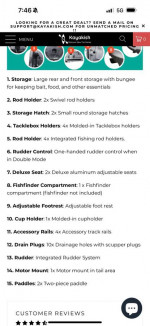 Vanhunks Tandem Kayak