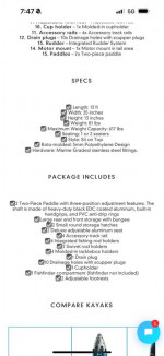 Vanhunks Tandem Kayak