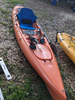 Hobie peddle kayaks with trailer