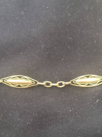 Estate Early 20th Century 18k Yellow Gold Pocket Watch Chain! 15 in.