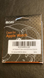 New Misxi Transparent Case For Apple Watch-2 Pack