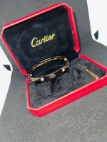 Cartier love bracelet (rose gold, silver, yellow gold)