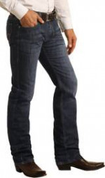Rock & Roll Slim Fit Stretch Straight Bootcut Jeans