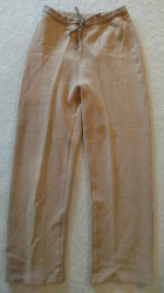 TOMMY BAHAMA Women’s Tan Elastic Tie Waist Sweatpants- Sz XS