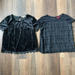 3 Womens Black Tops, $5 for All
