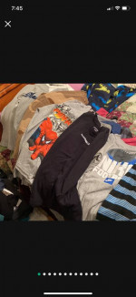 Long sleeve tops, boy size 14-16, 10 pcs