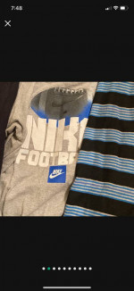 Long sleeve tops, boy size 14-16, 10 pcs