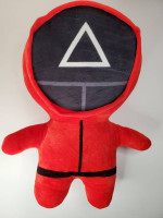 Squid Game Large 13" Plush Stuffed Guard Action Figure Toy