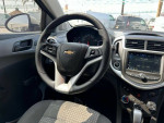 Interior view of a 2019 Chevrolet Sonic LT with a sleek dashboard and modern controls