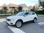 2018 Volkswagen Tiguan S 4Motion in excellent condition, white SUV with 137,000 miles for sale.