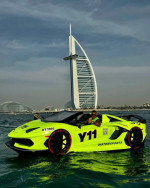 Lamborghini Aventador SVJ 63 water Jet Car