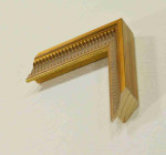 Frame, gold striped Rome, 1.1'' wide, 1.26" High.