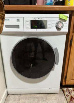 Compact front load washer