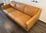 west elm's Hamilton Leather Sofa.