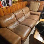 Great comfortable leather couch