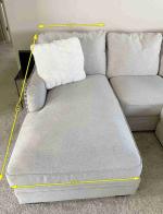 Sectional Couch with Chaise and Storage Ottoman - Ashley Furniture