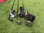 Full Titleist golf set with stand bag