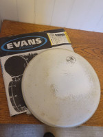 5 Vintage Evans Drum Heads