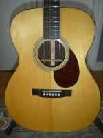 2017 Martin Custom Shop OM-21; Adirondack and east Indian rosewood.