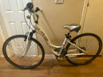 21 Speed TREK 7100 Hybrid Step Thru Bicycle 14 inch frame