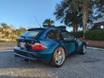 1999 BMW Z3 M Coupe in Boston Green Metallic with Oregon Beige interior parked outdoors